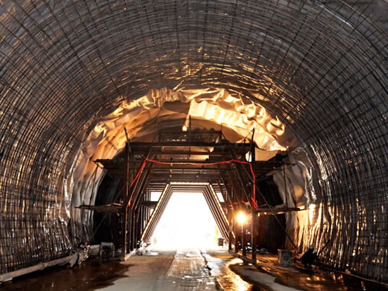兰州隧道钢筋网片使用案例